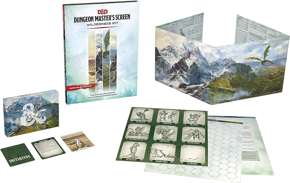 Dungeons & Dragons Dungeon Master's Screen: Wilderness Kit