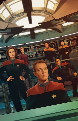 Star Trek: Voyager  Homecoming #4 Variant Ri (10) (Bartok Full Art)