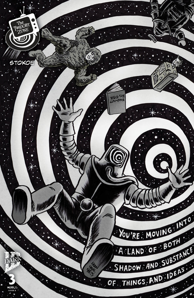 The Twilight Zone #3 Variant B (Francavilla Connecting Cover)