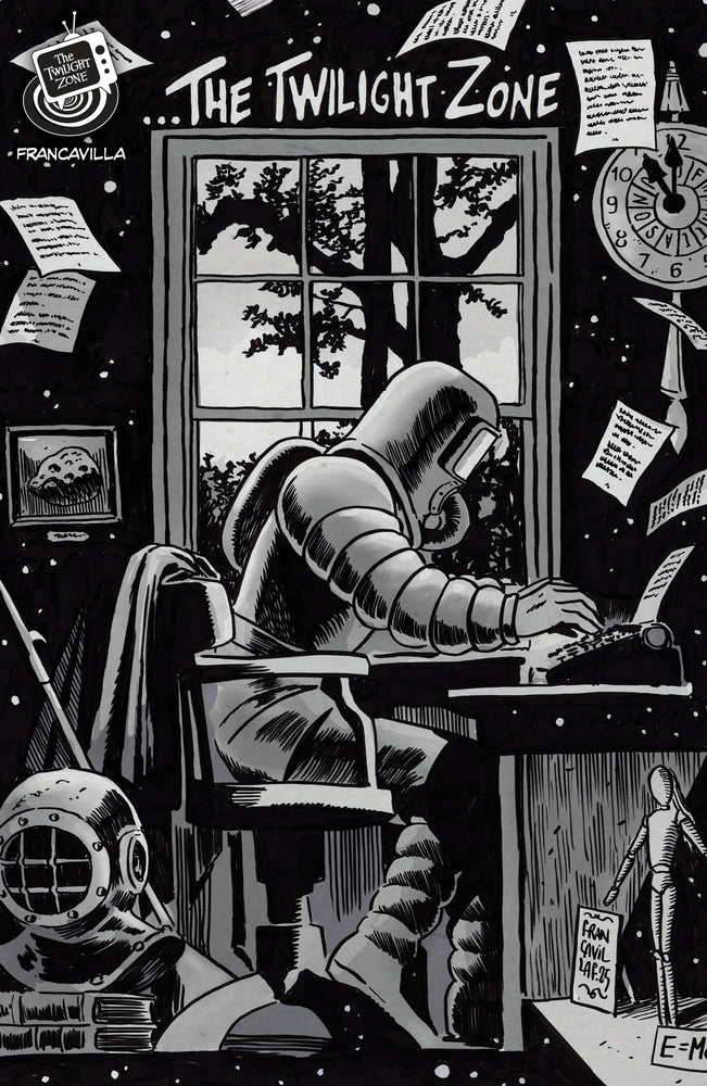 The Twilight Zone #5 Variant B (Francavilla Connecting Cover)