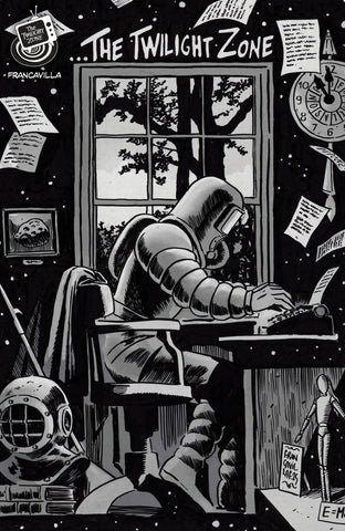 The Twilight Zone #5 Variant B (Francavilla Connecting Cover)