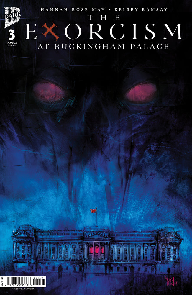 The Exorcism At Buckingham Palace #3 Variant B (Damien Worm)