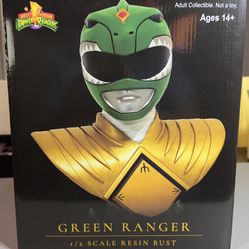 Power Rangers Green Ranger 1/2 Scale Resin Bust