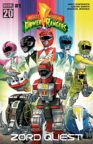 Mighty Morphin Power Rangers: Zord Quest #1 B Variant (Dressed, Coller)