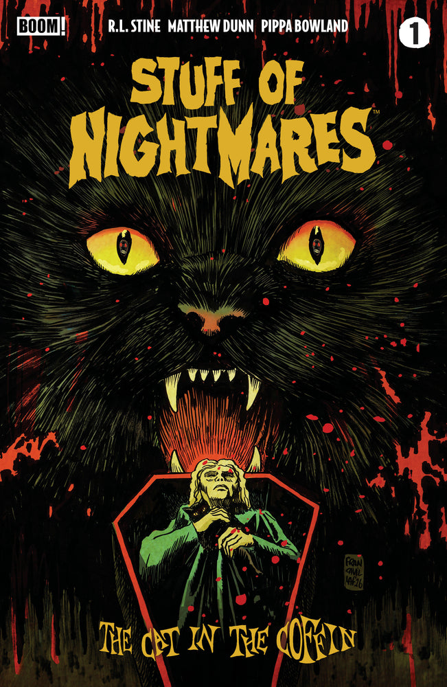 Stuff Of Nightmares: The Cat In The Coffin #1 A Main (Dressed, Francavilla)