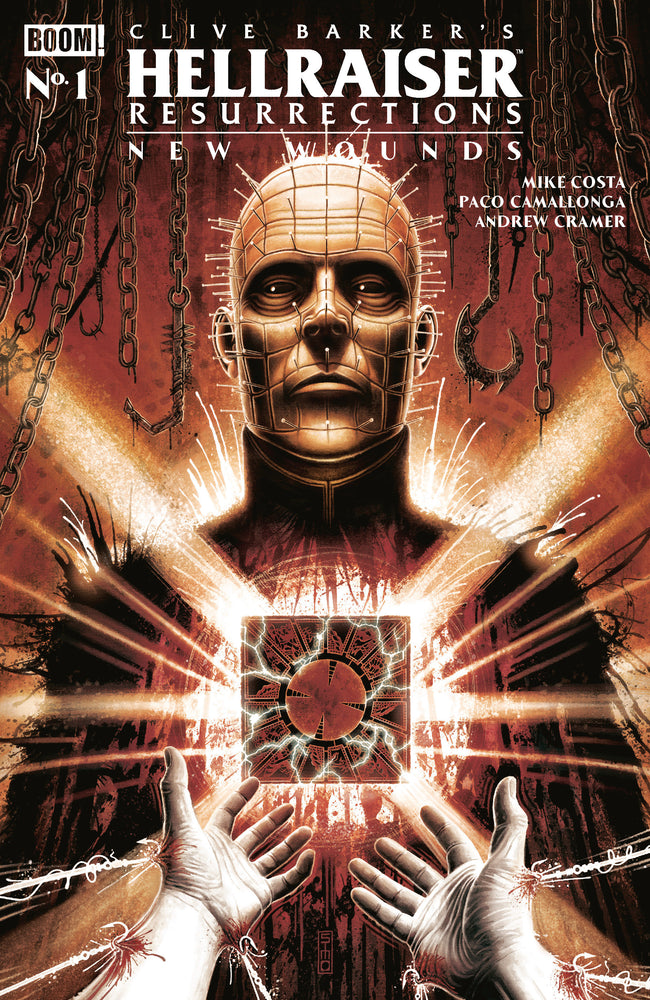 Hellraiser: Resurrections   New Wounds #1 A Main (Dressed, Simpson)