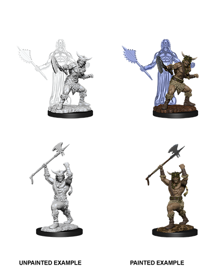 D&D NMM W11 Human Barbarian unpainted miniatures