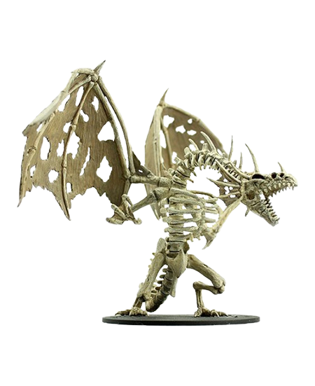 Pathfinder Deep Cuts W11 Gargantuan Skeletal Dragon unpainted miniature