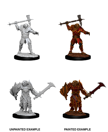 D&D NMM W12 Dragonborn Paladin unpainted miniatures