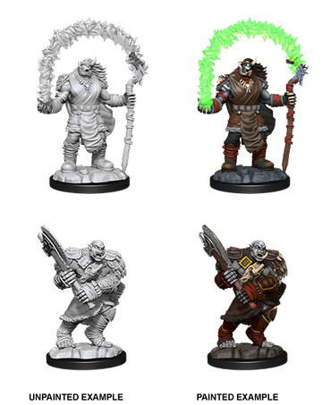 D&D NMM W12 Orc Adventurers unpainted miniature