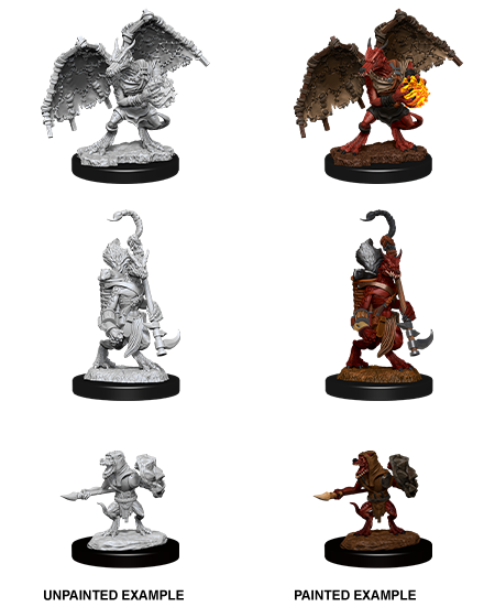 D&D NMM W12 Kobold Inventor, Dragonshield & Sorcerer unpainted miniature