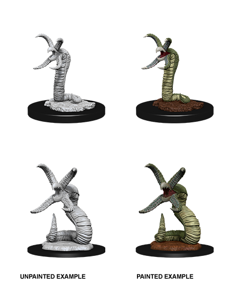 D&D NMM W12 Grick & Grick Alpha unpainted miniatures