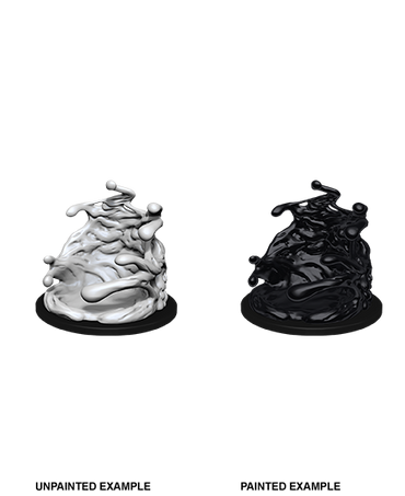 D&D NMM W12 Black Pudding unpainted miniature