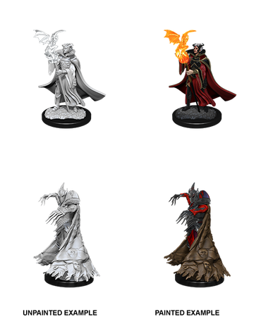 Pathfinder Deep Cuts W12 Cultist & Devil unpainted miniatures