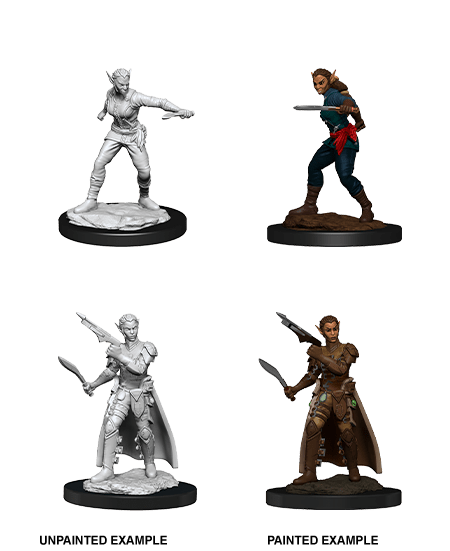 D&D NMM W13 Shifter Rogue unpainted miniatures