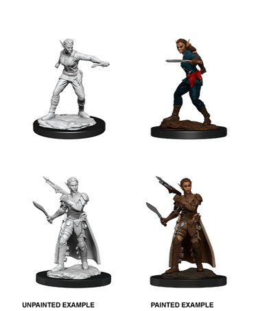 D&D NMM W13 Shifter Rogue unpainted miniatures