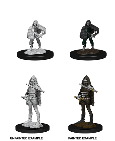 D&D NMM W13 Darkling Elder & Darklings unpainted miniatures