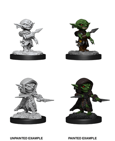 Pathfinder Deep Cuts W13 Goblin Rogue Male unpainted miniature