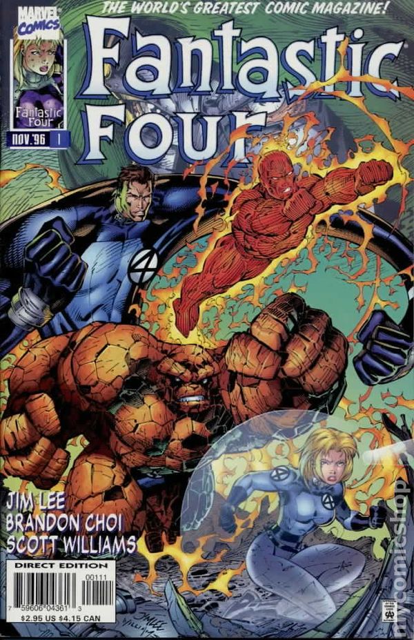 Fantastic Four (1996 2nd Series) #1-2 A Covers