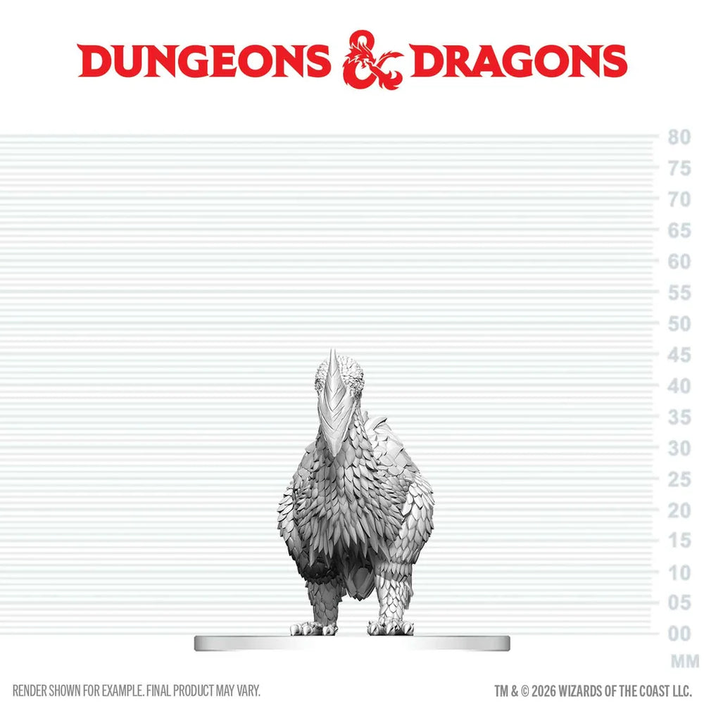 Dungeons & Dragons: Nolzur's Marvelous Unpainted Miniatures - Axe Beak