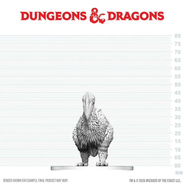 Dungeons & Dragons: Nolzur's Marvelous Unpainted Miniatures - Axe Beak