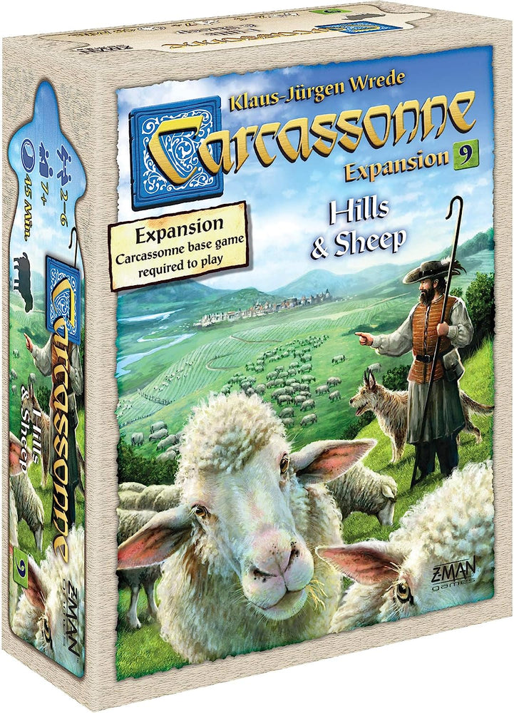 Carcassonne Hills & Sheeps Board Game