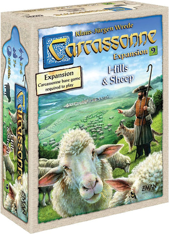 Carcassonne Hills & Sheeps Board Game