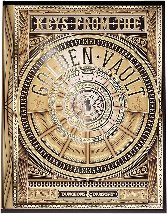 Dungeons & Dragons 5E: Keys from The Golden Vault (Alternate Cover)