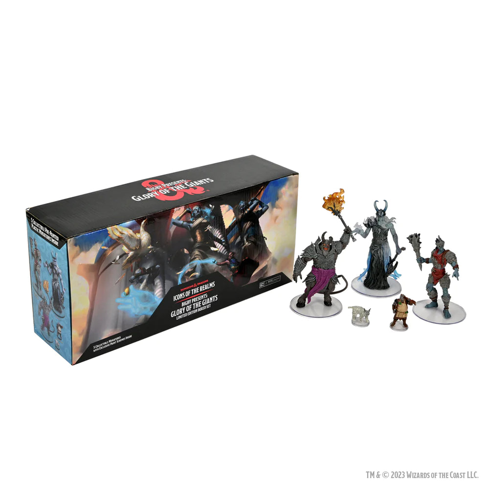 Icons of the Realms Bigby Presents: Glory of the Giants Limited Edition Boxed Set