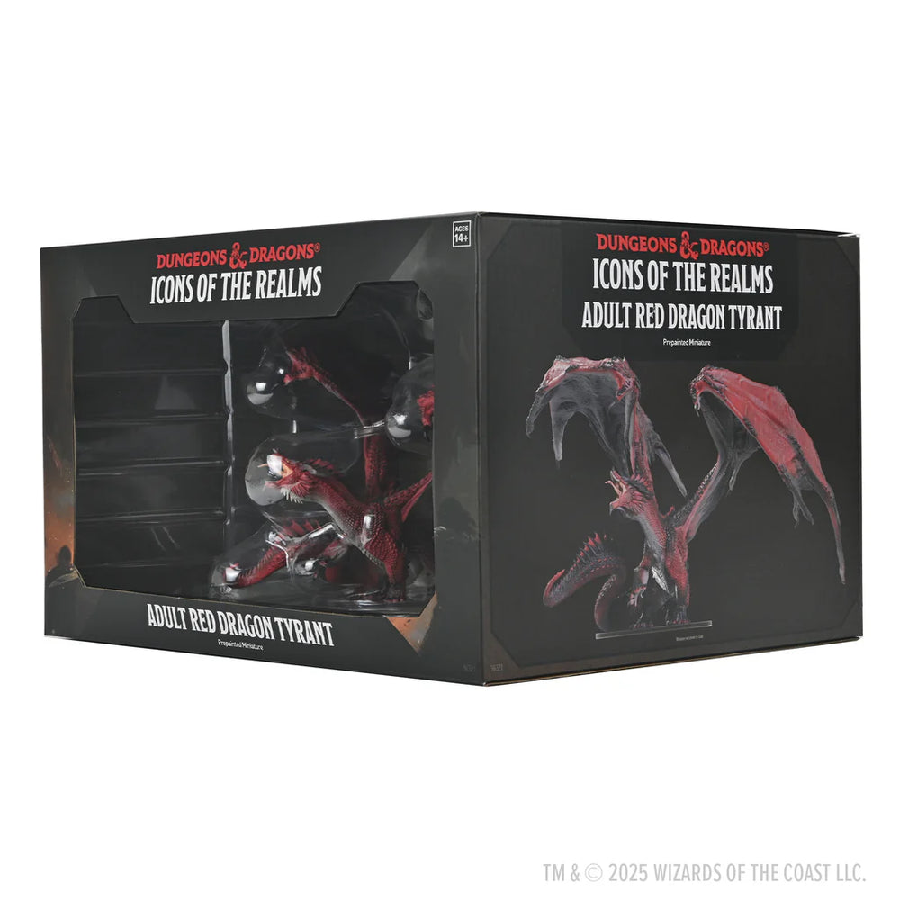 Dungeons & Dragons: Icons of the Realms - Adult Red Dragon Tyrant