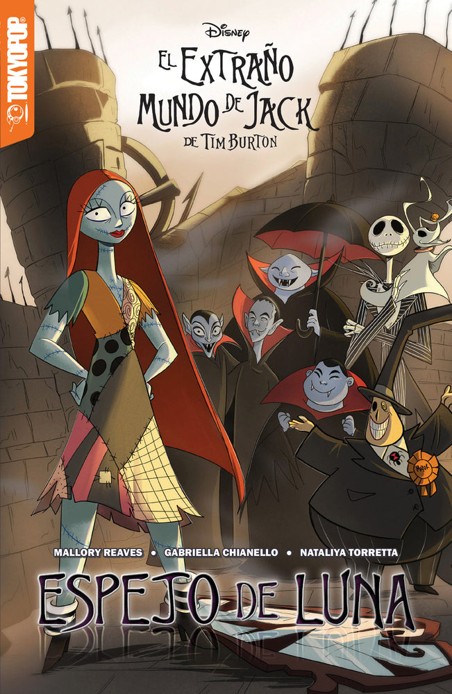Disney Manga: El Extraño Mundo De Jack De Tim Burton: Espejo De Luna (Español)   Mirror Moon (Spanish Edition)