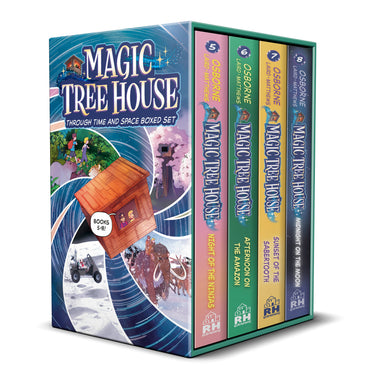 Magic Tree House Through Time And Space Boxed Set: Graphic Novels 5 8