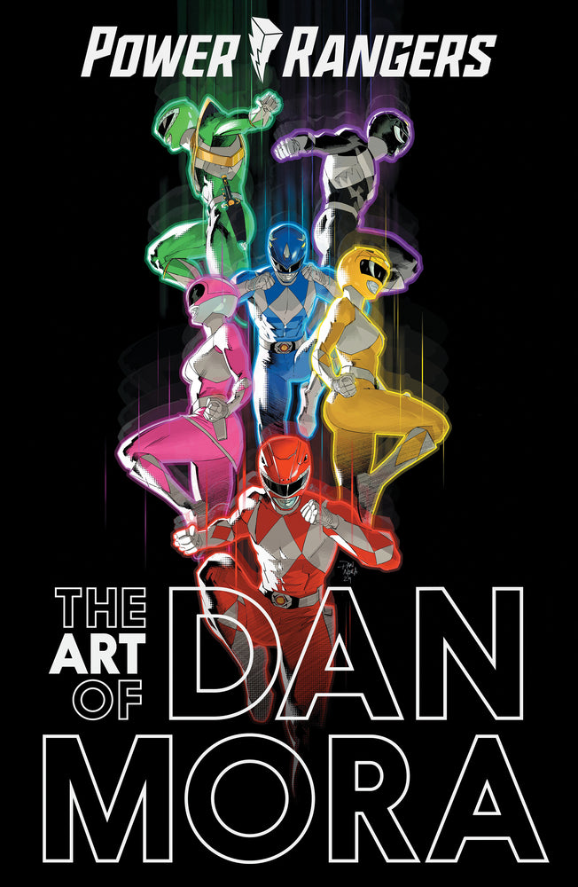 The Power Rangers Art Of Dan Mora