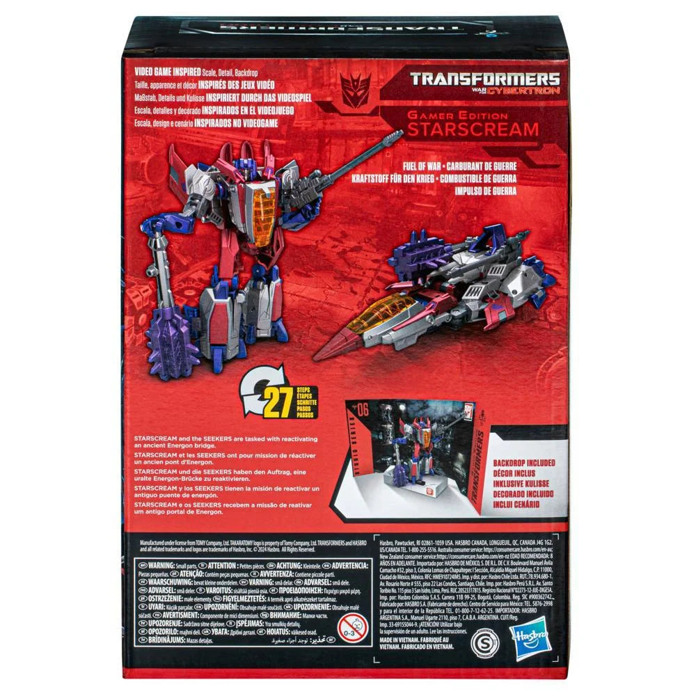 Transformers: War for Cybertron - Gamer Edition Starscream