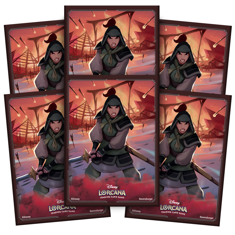 Rise of the Floodborn Standard Matte Card Sleeves (Mulan - Soldier in Training)