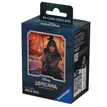 Rise of the Floodborn 80-Card Deck Box (Mulan - Soldier in Training)