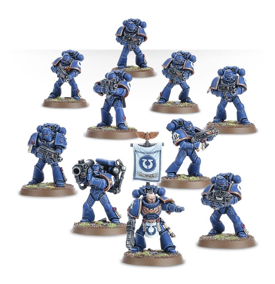 Warhammer 40,000 Space Marines Tactical Squad