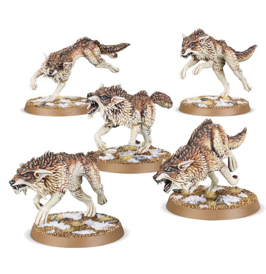 Warhammer 40,000 Space Wolves Fenrisian Wolves