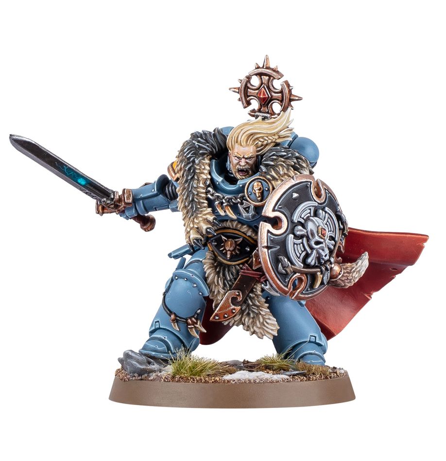 Warhammer 40,000 Space Wolves Wolf Guard Battle Leader