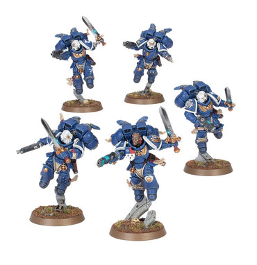 Warhammer 40,000 Space Marines Vanguard Veteran Squad WITH JUMP PACKS!!!