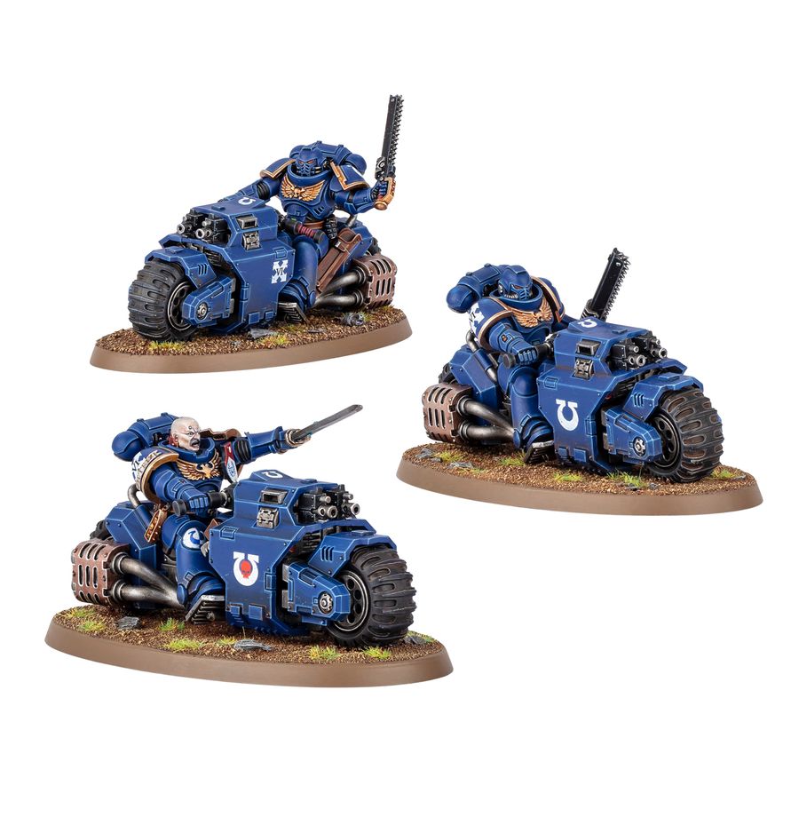 Warhammer 40,000 Space Marine Outrider Squad