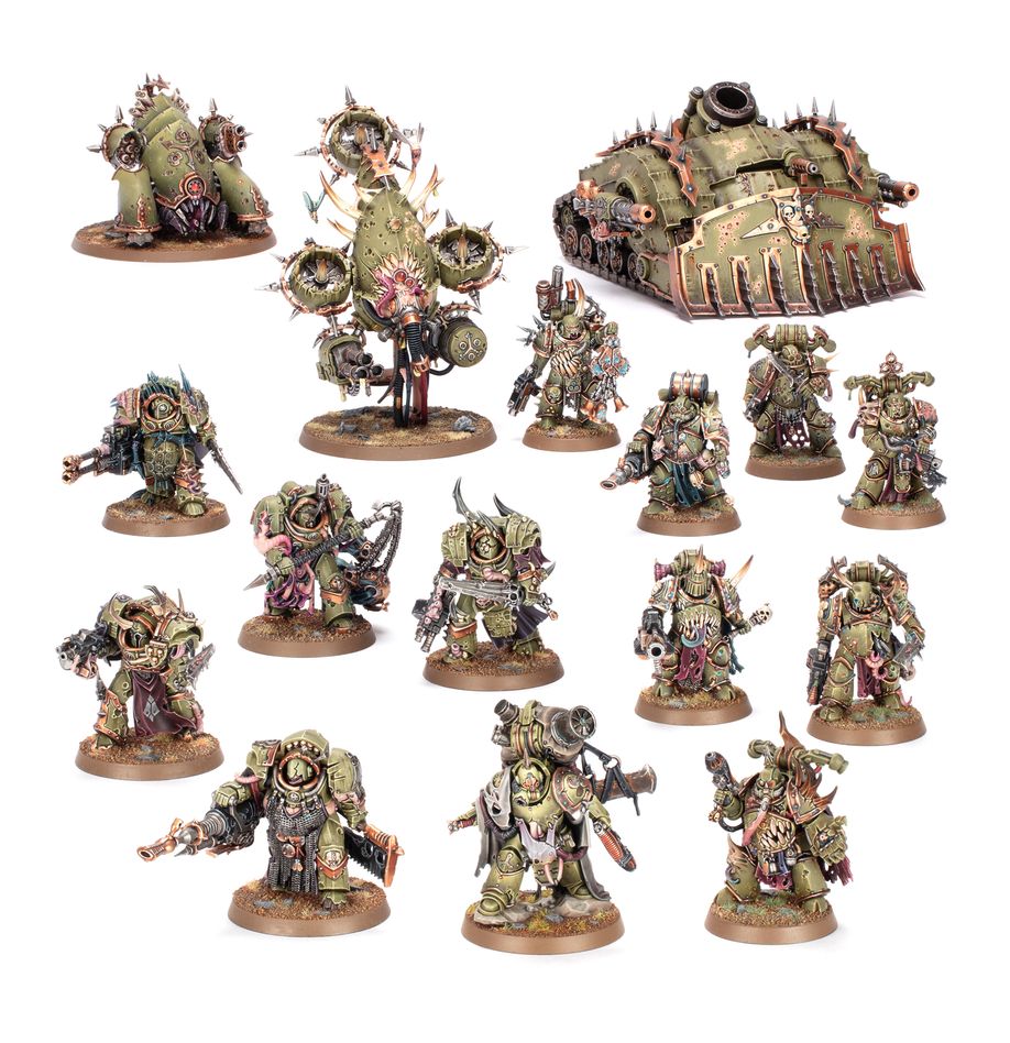 Warhammer 40,000 Death Guard Battleforce Poxwrought Vector