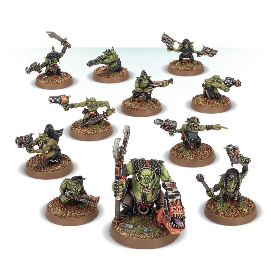 Warhammer 40,000 Orks Runtherd And Gretchin