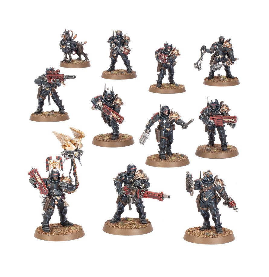 Warhammer 40,000 imperial Agent Imperial Exaction Squad
