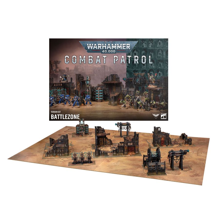 Warhammer 40,000 Combat Patrol Terrain Set Battle Zone