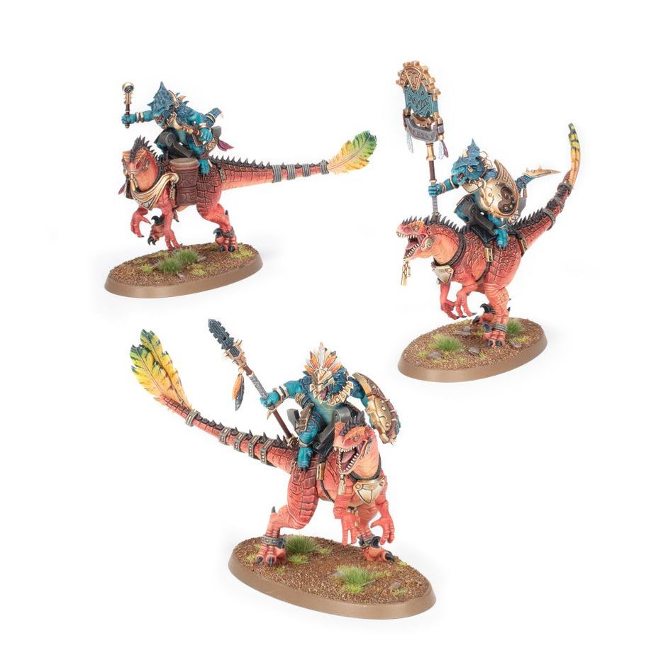 Warhammer Age of Sigmar Seraphon Aggradon Lancers