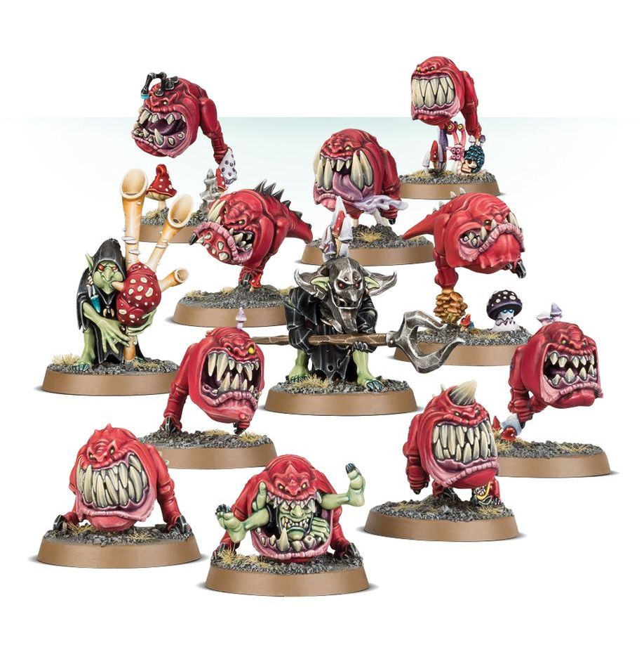Warhammer Age Of Sigmar Gloomsoite Gitz Squig Heard