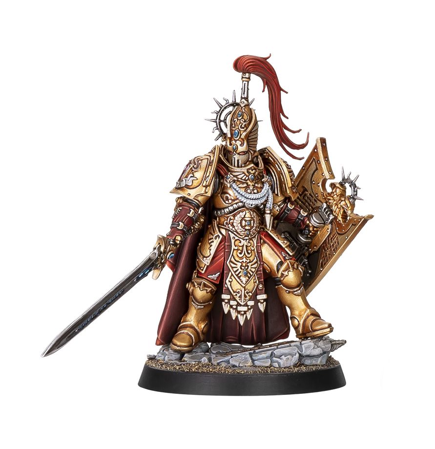 Warhammer The Horus Heresy/Warhammer 40,000 Custodes Shield Captain