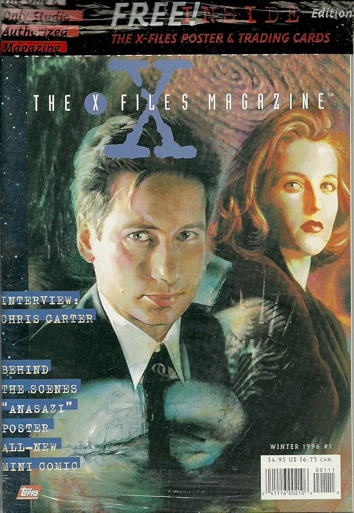 The X-Files Magazine Set: 5 Issues + Posters & Trading Cards | The X-Files Yearbook, The X-Files Magazine #1-2, Official X-Files Magazine #1-2