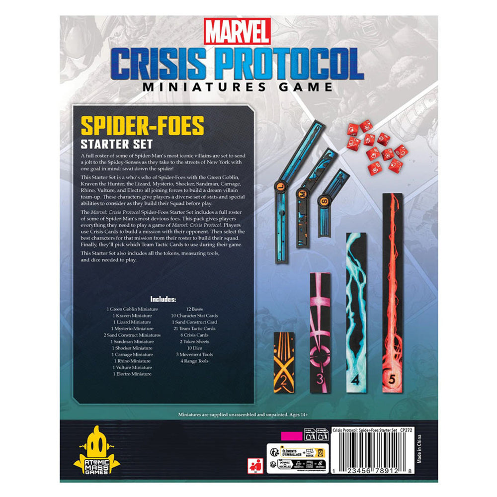 Marvel Crisis Protocol: Spider Foes Starter Set